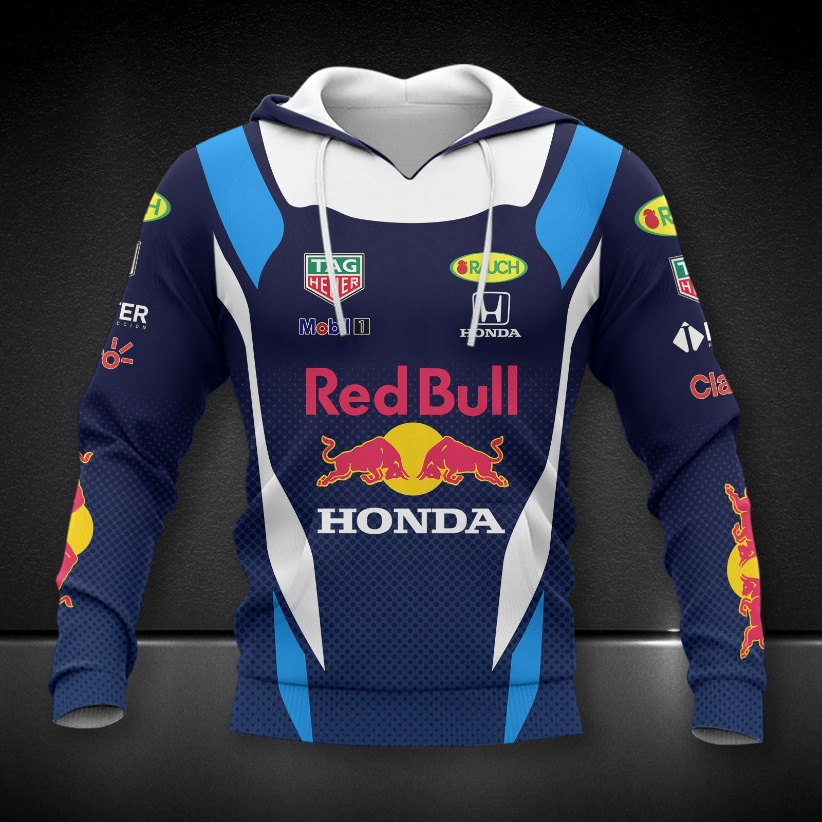 Red Bull Racing Honda Printing T-Shirt, Polo, Hoodie, Zip, Bomber 9122