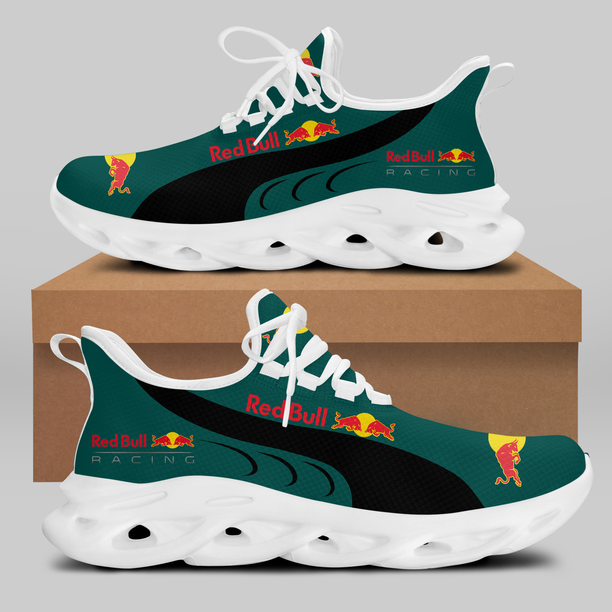 Red Bull Racing Sneakers RUNNING SHOES VER 12 - Famjoys Red Bull Racing Sneakers RUNNING SHOES VER 12 - Famjoys