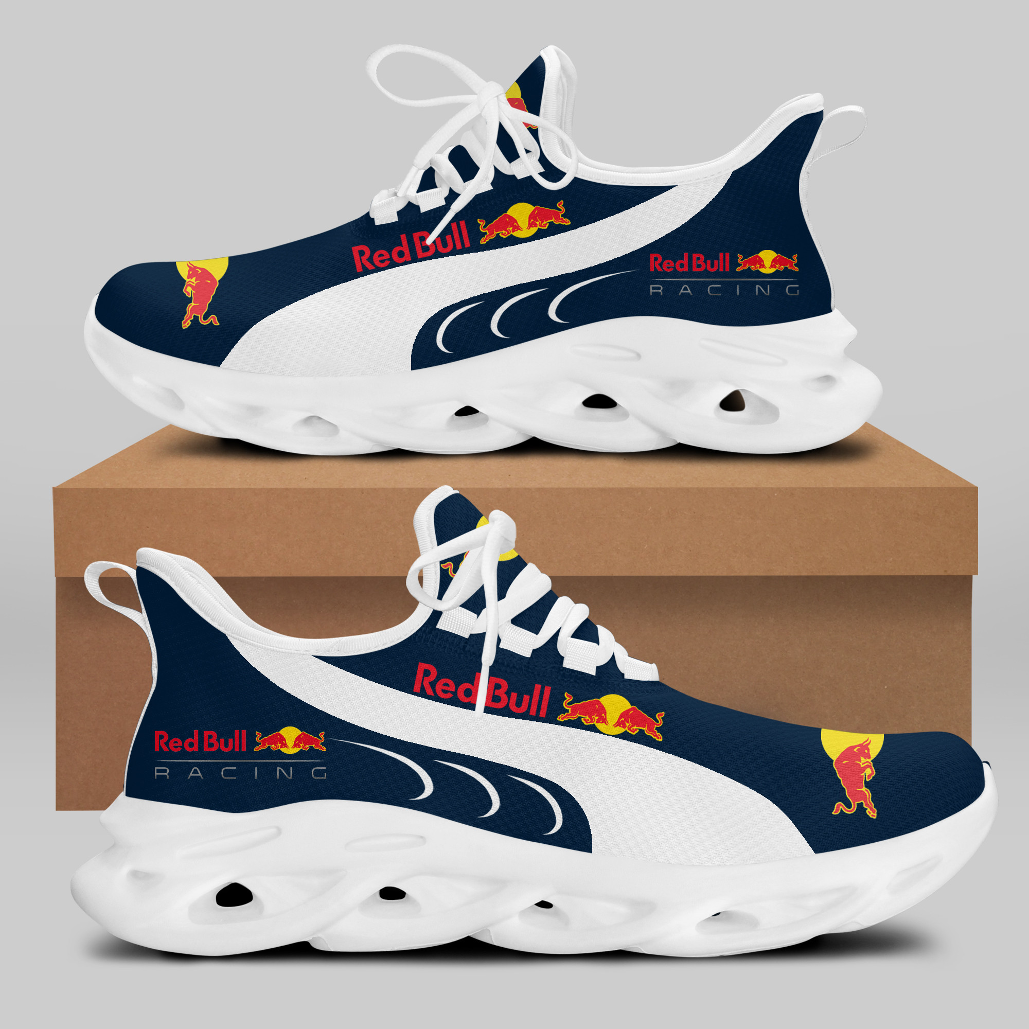 Red Bull Racing Sneakers RUNNING SHOES VER 13 - Famjoys Red Bull Racing Sneakers RUNNING SHOES VER 13 - Famjoys