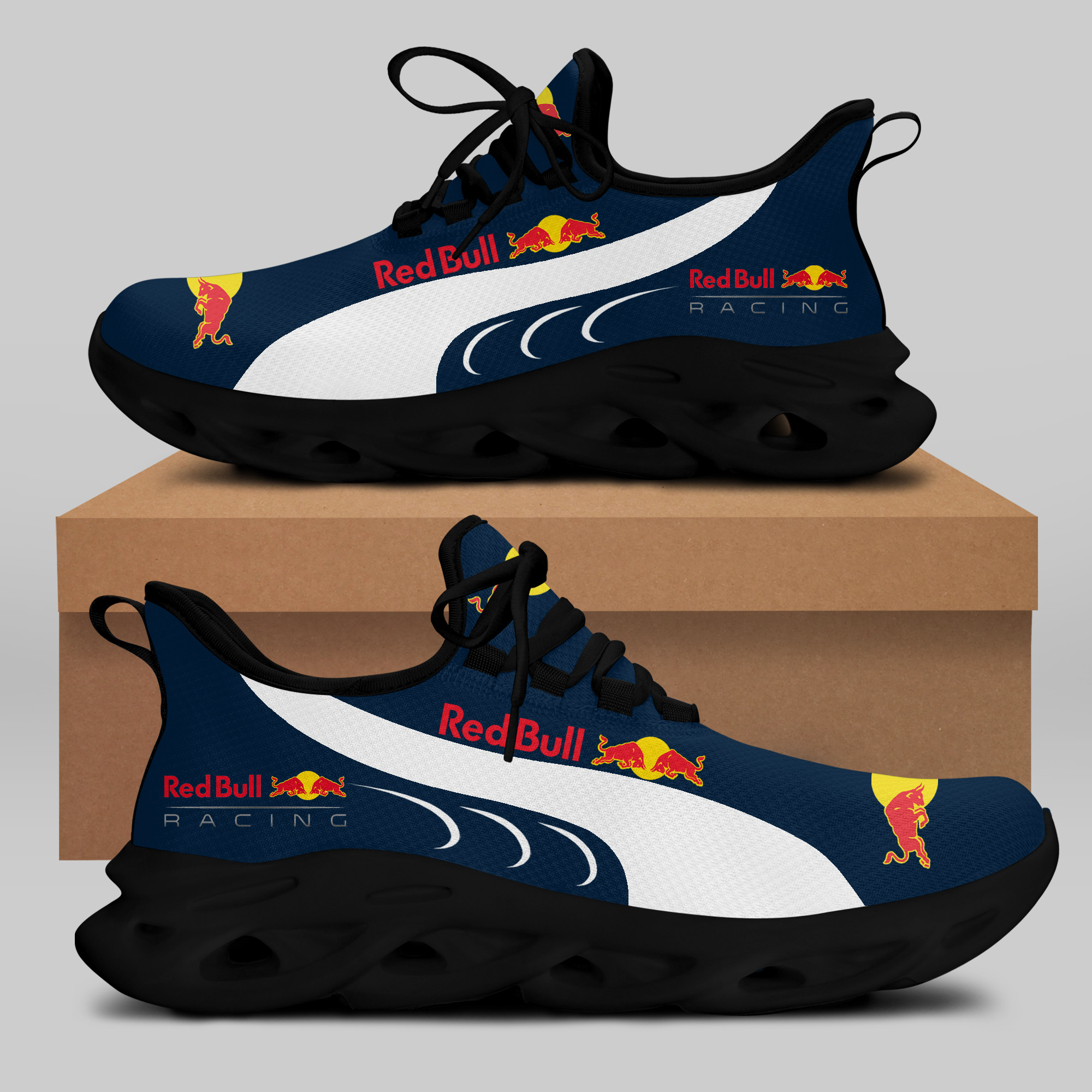 Red Bull Racing Sneakers RUNNING SHOES VER 13 - Famjoys Red Bull Racing Sneakers RUNNING SHOES VER 13 - Famjoys