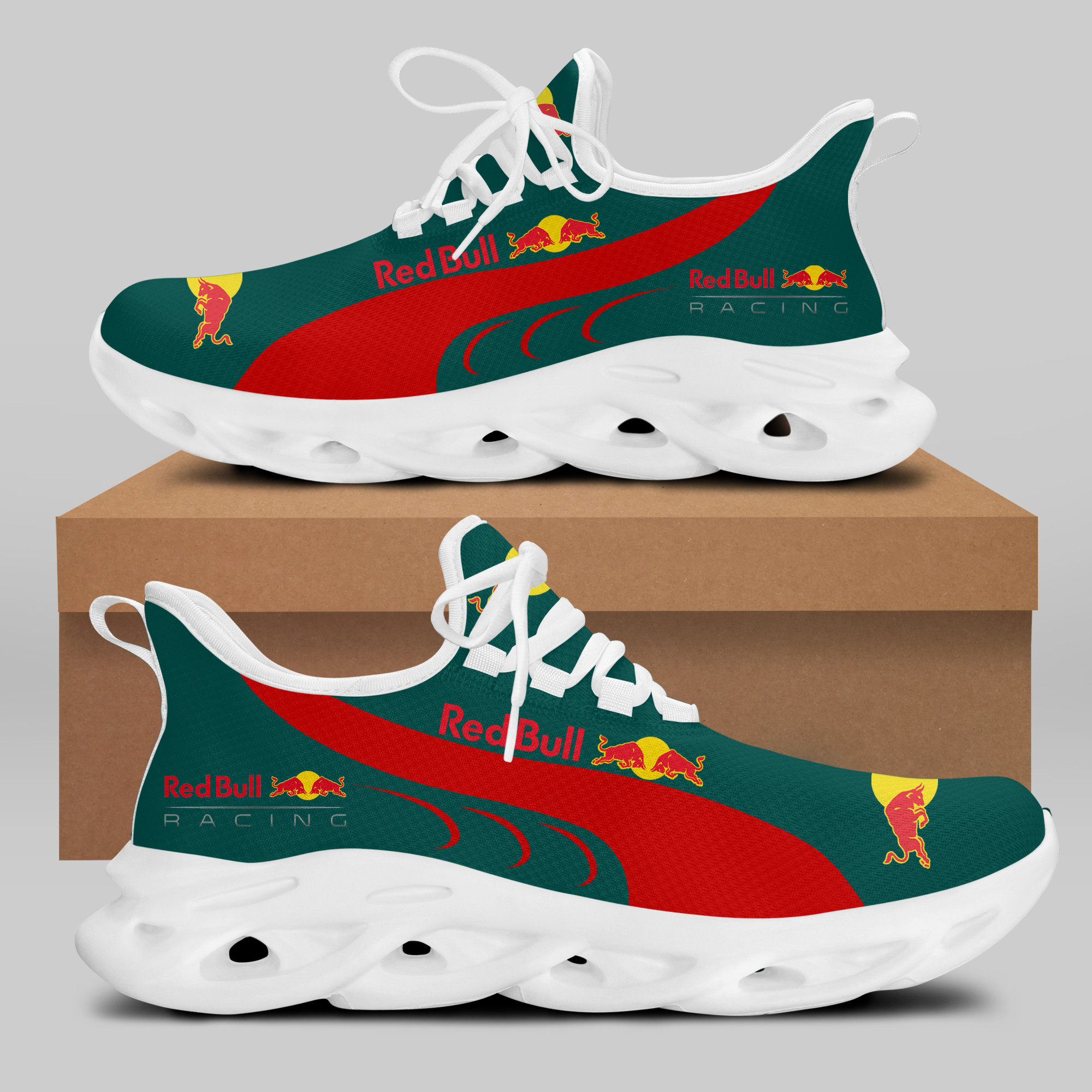 Red Bull Racing Sneakers RUNNING SHOES VER 14 - Famjoys Red Bull Racing Sneakers RUNNING SHOES VER 14 - Famjoys