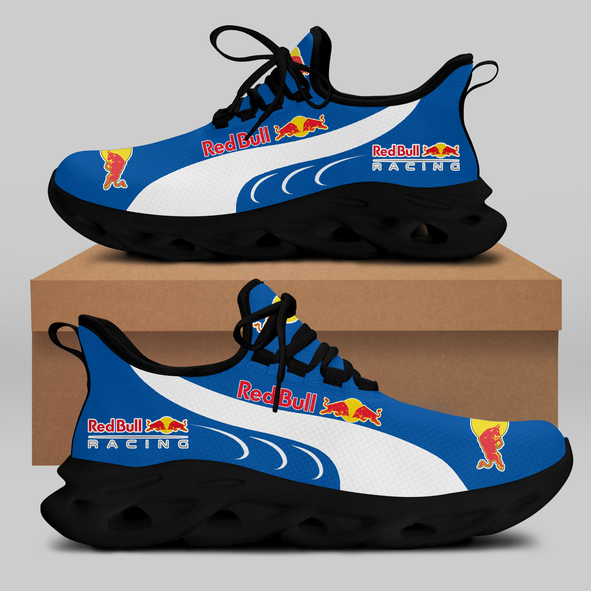 Red Bull Racing Sneakers RUNNING SHOES VER 16 - Famjoys Red Bull Racing Sneakers RUNNING SHOES VER 16 - Famjoys