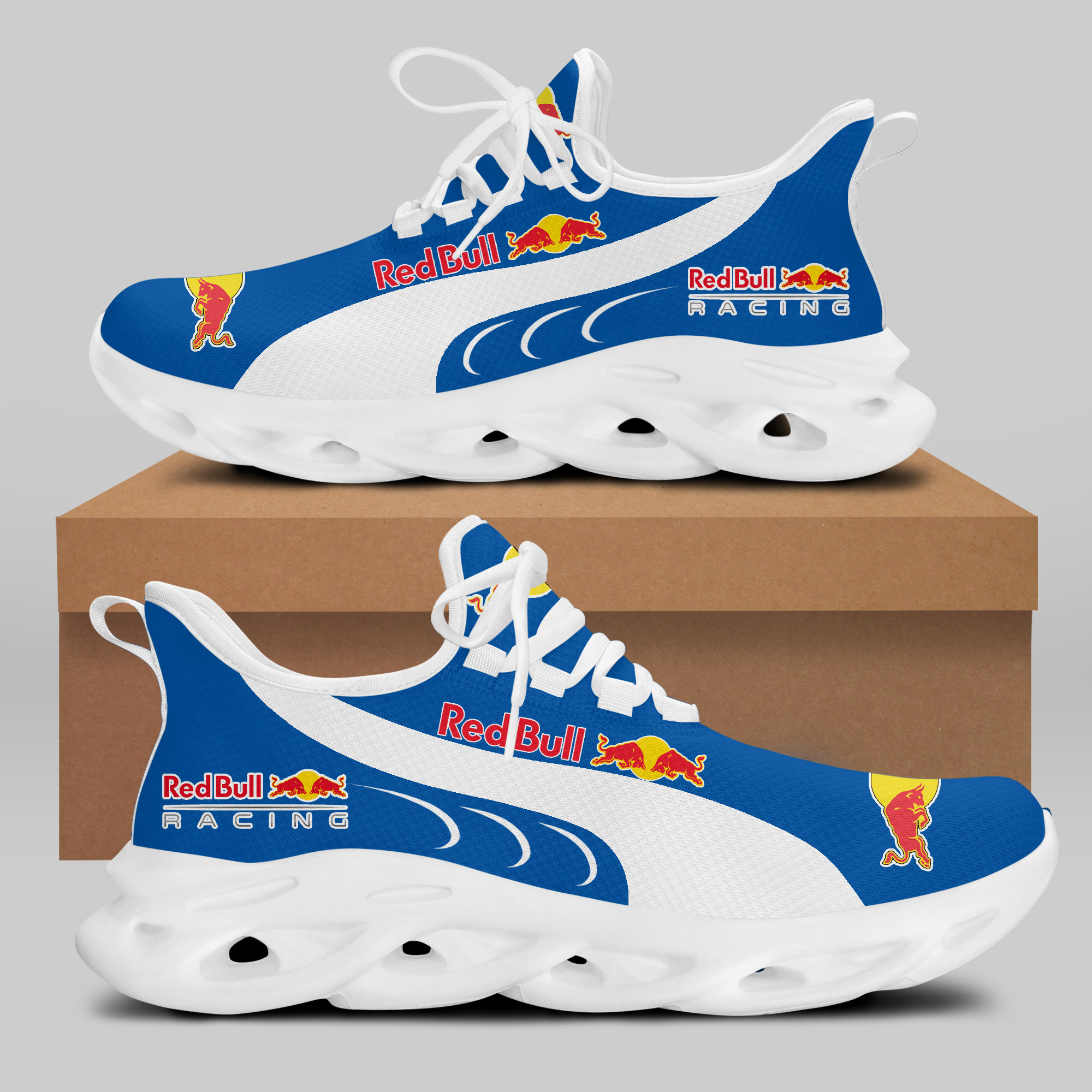 Red Bull Racing Sneakers RUNNING SHOES VER 16 - Famjoys Red Bull Racing Sneakers RUNNING SHOES VER 16 - Famjoys