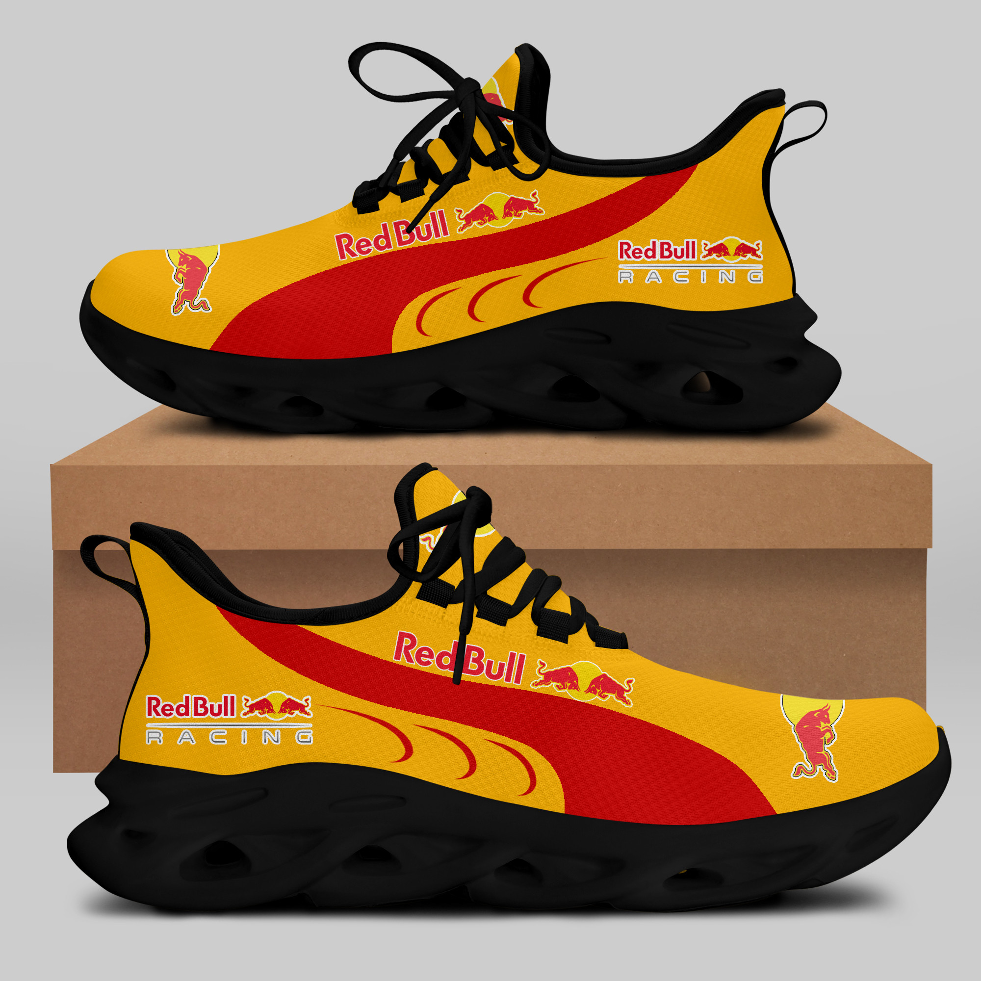 Red Bull Racing Sneakers RUNNING SHOES VER 19 - Famjoys Red Bull Racing Sneakers RUNNING SHOES VER 19 - Famjoys
