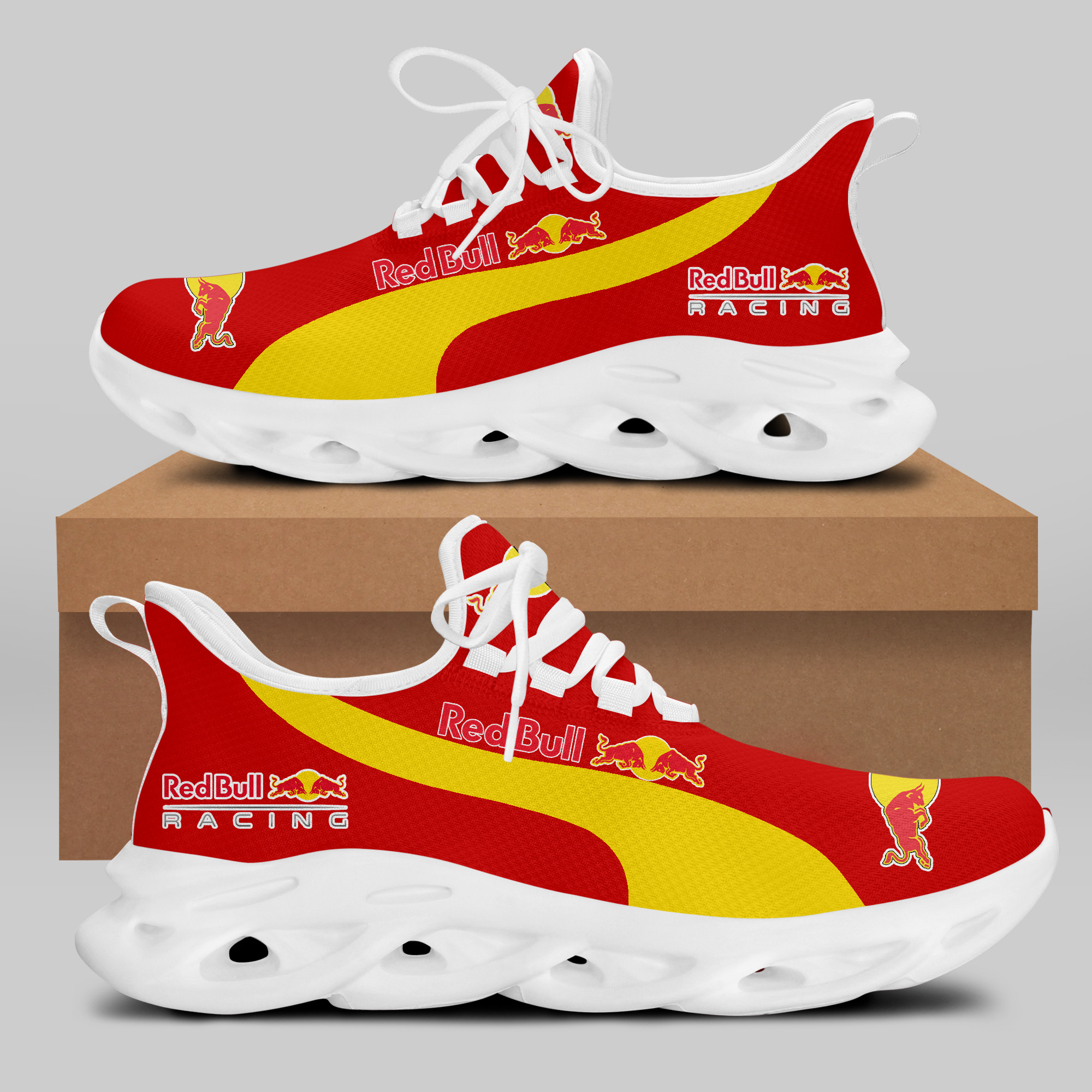 Red Bull Racing Sneakers RUNNING SHOES VER 20 - Famjoys Red Bull Racing Sneakers RUNNING SHOES VER 20 - Famjoys