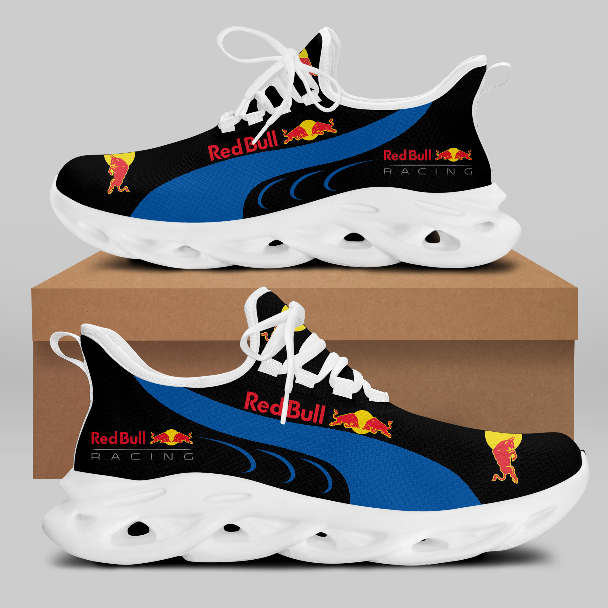 Red Bull Racing Sneakers RUNNING SHOES VER 22 - Famjoys Red Bull Racing Sneakers RUNNING SHOES VER 22 - Famjoys
