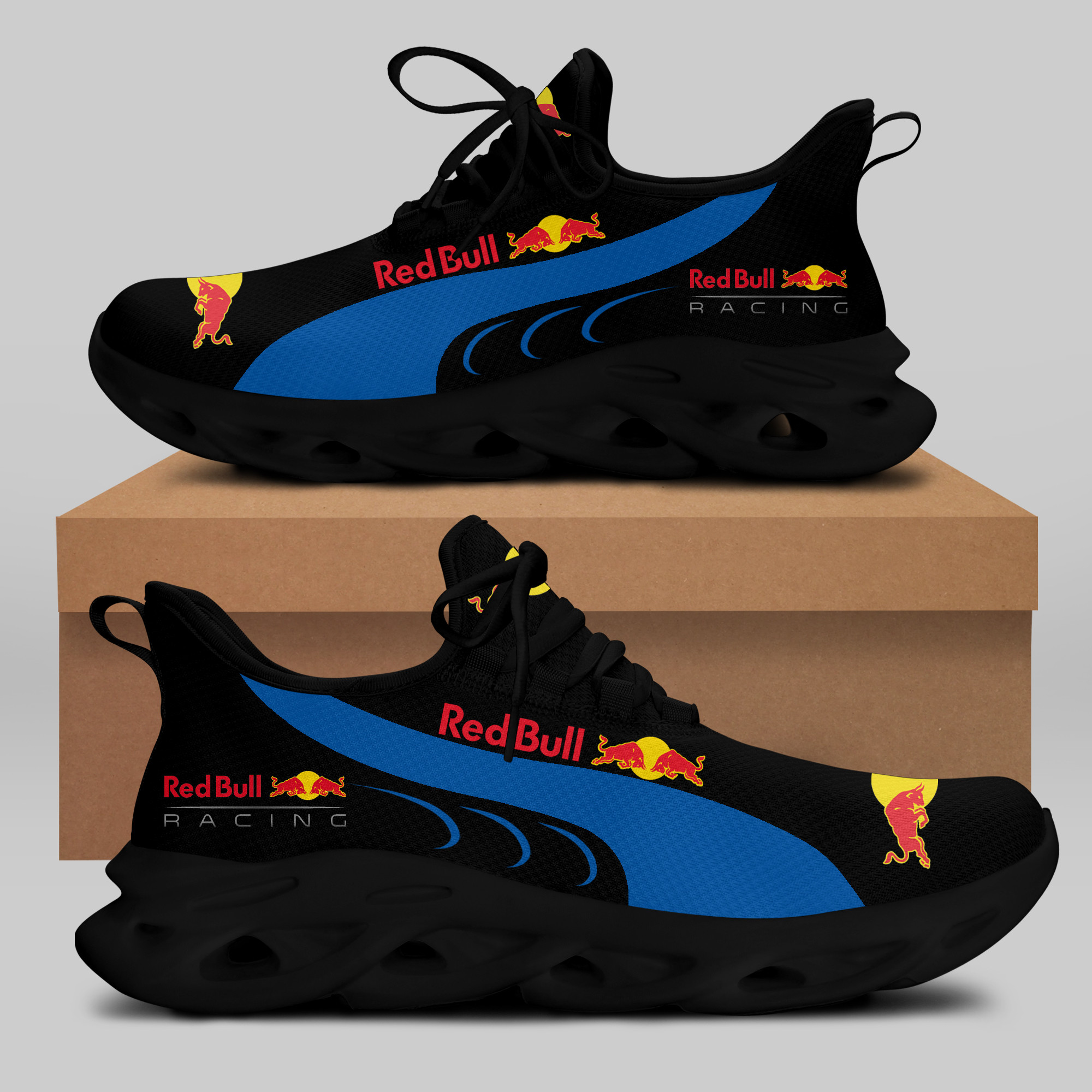 Red Bull Racing Sneakers RUNNING SHOES VER 22 - Famjoys Red Bull Racing Sneakers RUNNING SHOES VER 22 - Famjoys