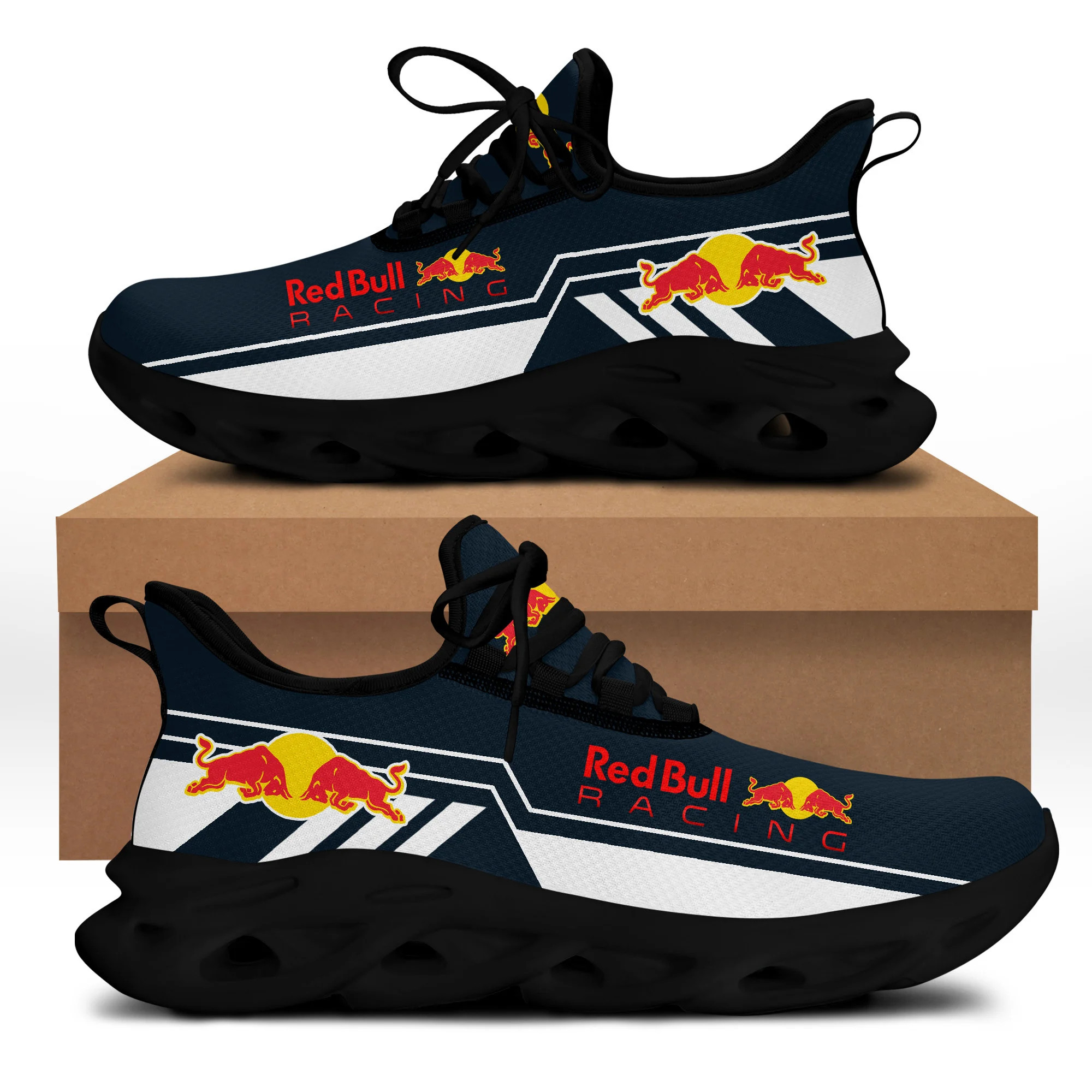Red Bull Racing Sneakers RUNNING SHOES VER 3 - Famjoys Red Bull Racing Sneakers RUNNING SHOES VER 3 - Famjoys