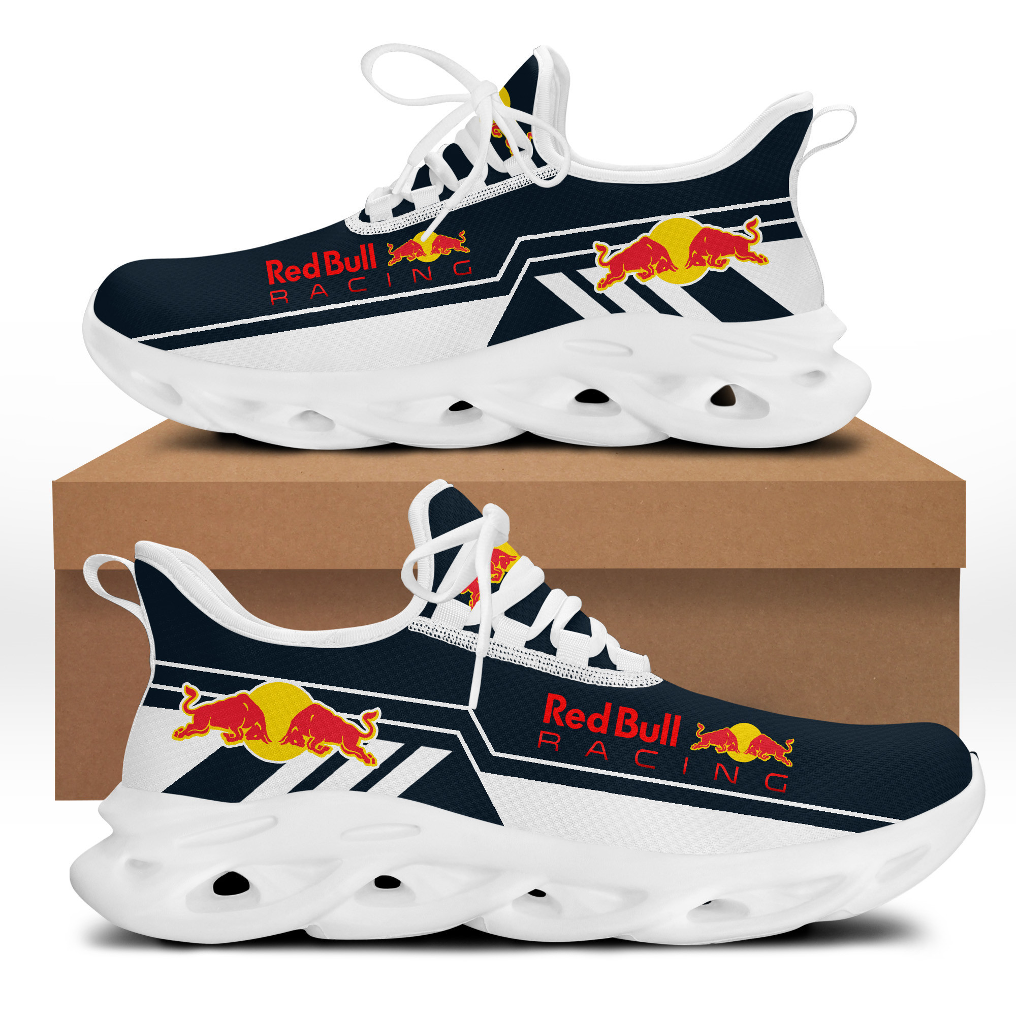 Red Bull Racing Sneakers RUNNING SHOES VER 3 - Famjoys Red Bull Racing Sneakers RUNNING SHOES VER 3 - Famjoys