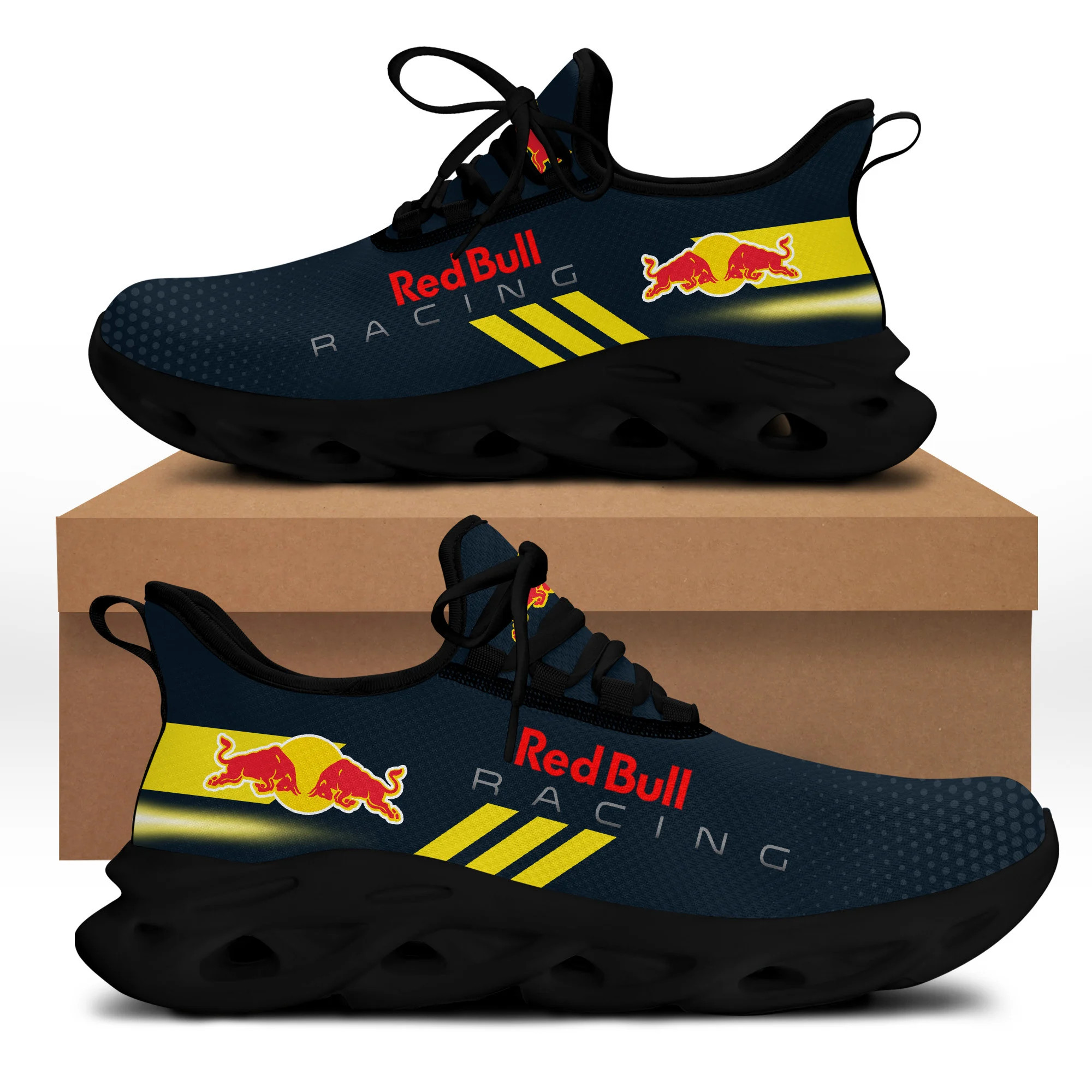 Red Bull Racing Sneakers RUNNING SHOES VER 5 - Famjoys Red Bull Racing Sneakers RUNNING SHOES VER 5 - Famjoys