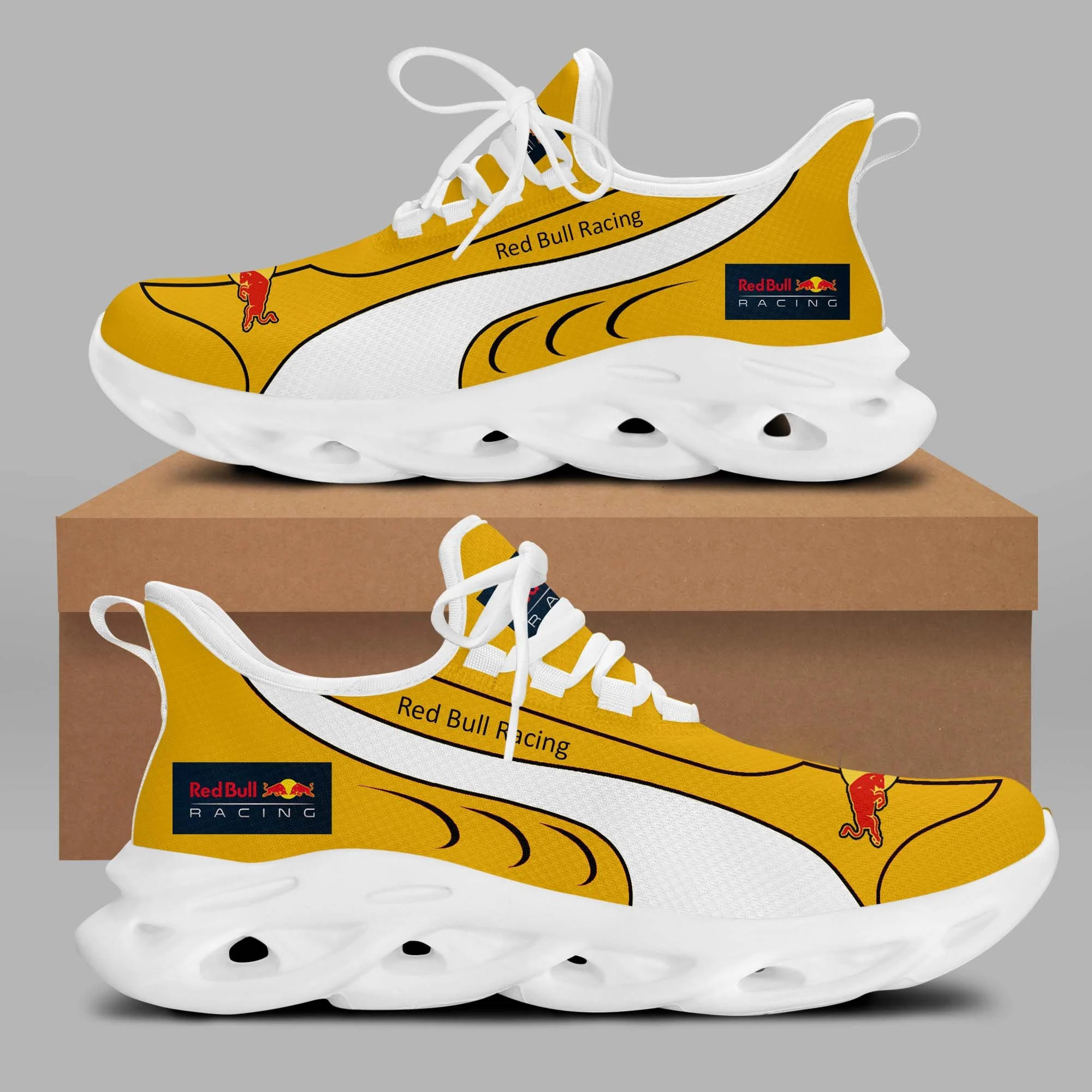 Red Bull Racing Sneakers RUNNING SHOES VER 6 - Famjoys Red Bull Racing Sneakers RUNNING SHOES VER 6 - Famjoys