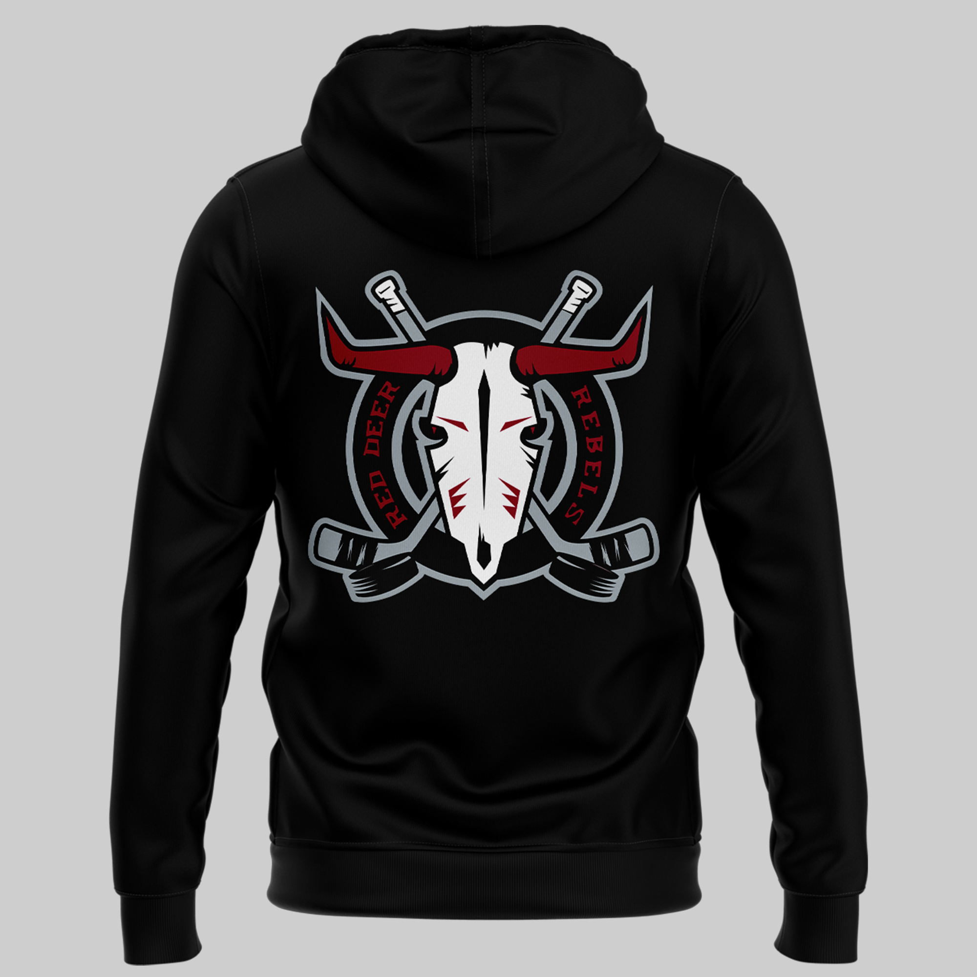 Red Deer Rebels 2025 Zip Hoodie - Famjoys Red Deer Rebels 2025 Zip Hoodie - Famjoys