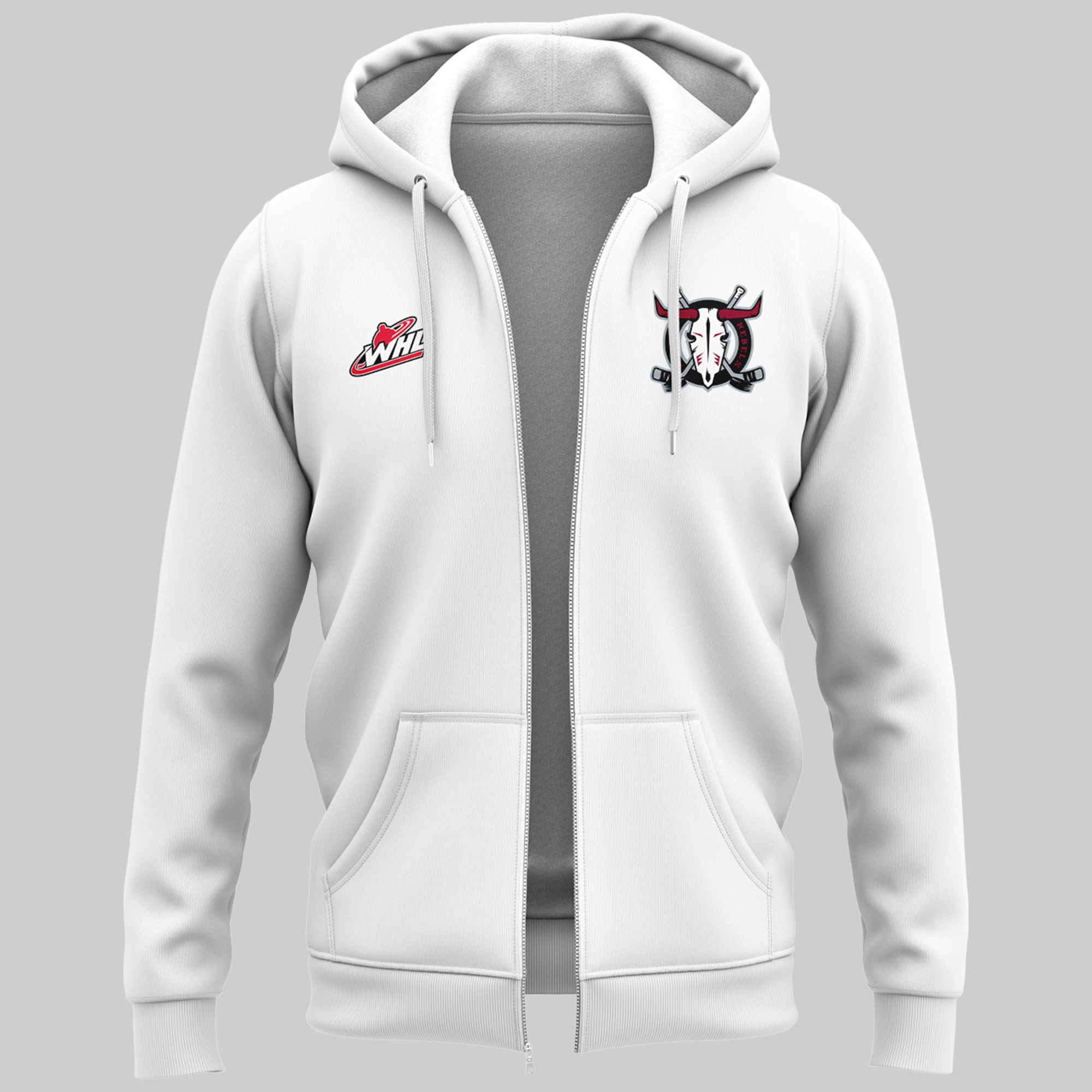 Red Deer Rebels 2025 Zip Hoodie - Famjoys Red Deer Rebels 2025 Zip Hoodie - Famjoys
