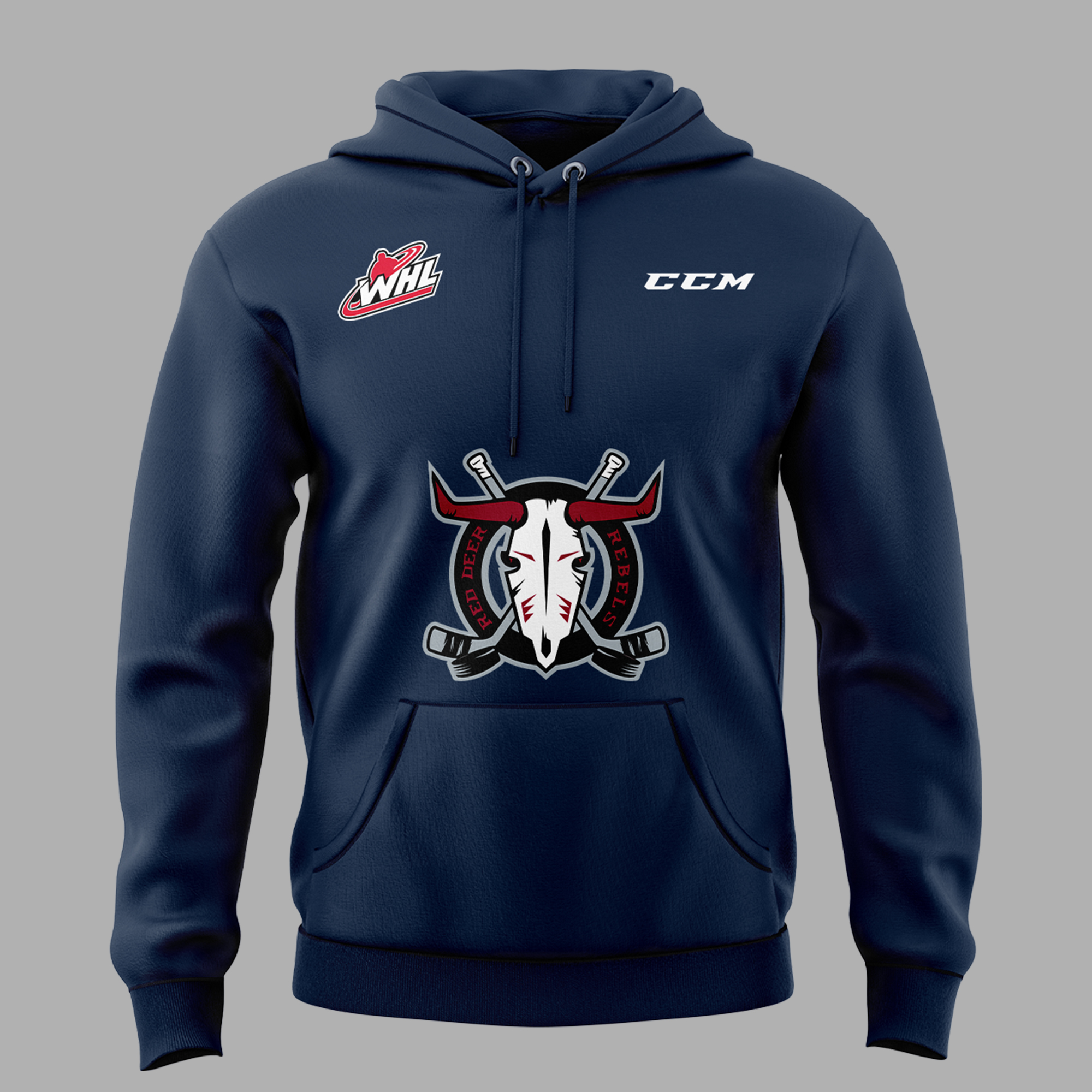 Red Deer Rebels Hoodie 2025 - Famjoys Red Deer Rebels Hoodie 2025 - Famjoys