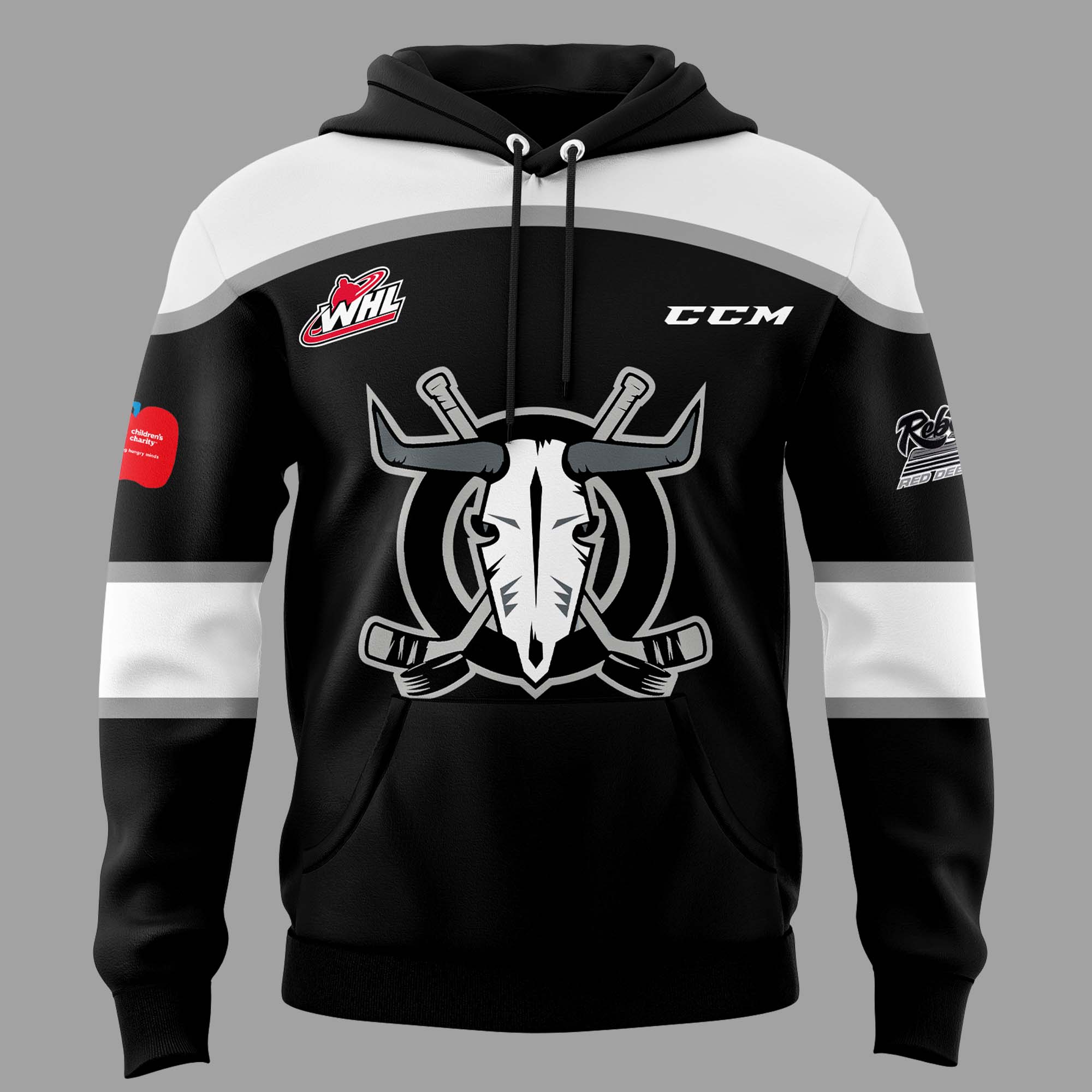 Red Deer Rebels Hoodie 2025 - Famjoys Red Deer Rebels Hoodie 2025 - Famjoys
