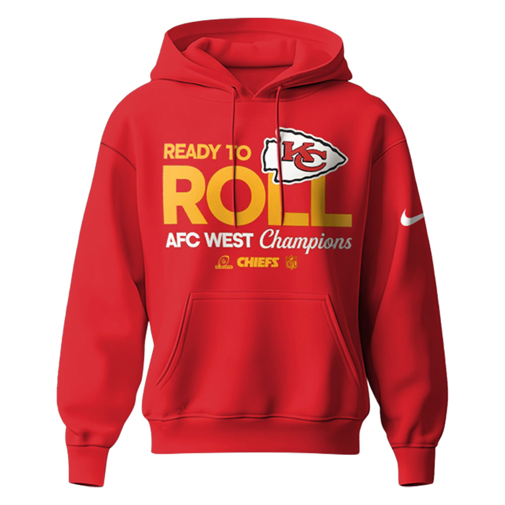 Red Kansas City Chiefs AFC West Division Champions Locker Room Trophy Collection Hoodie - Famjoys Red Kansas City Chiefs AFC West Division Champions Locker Room Trophy Collection Hoodie - Famjoys