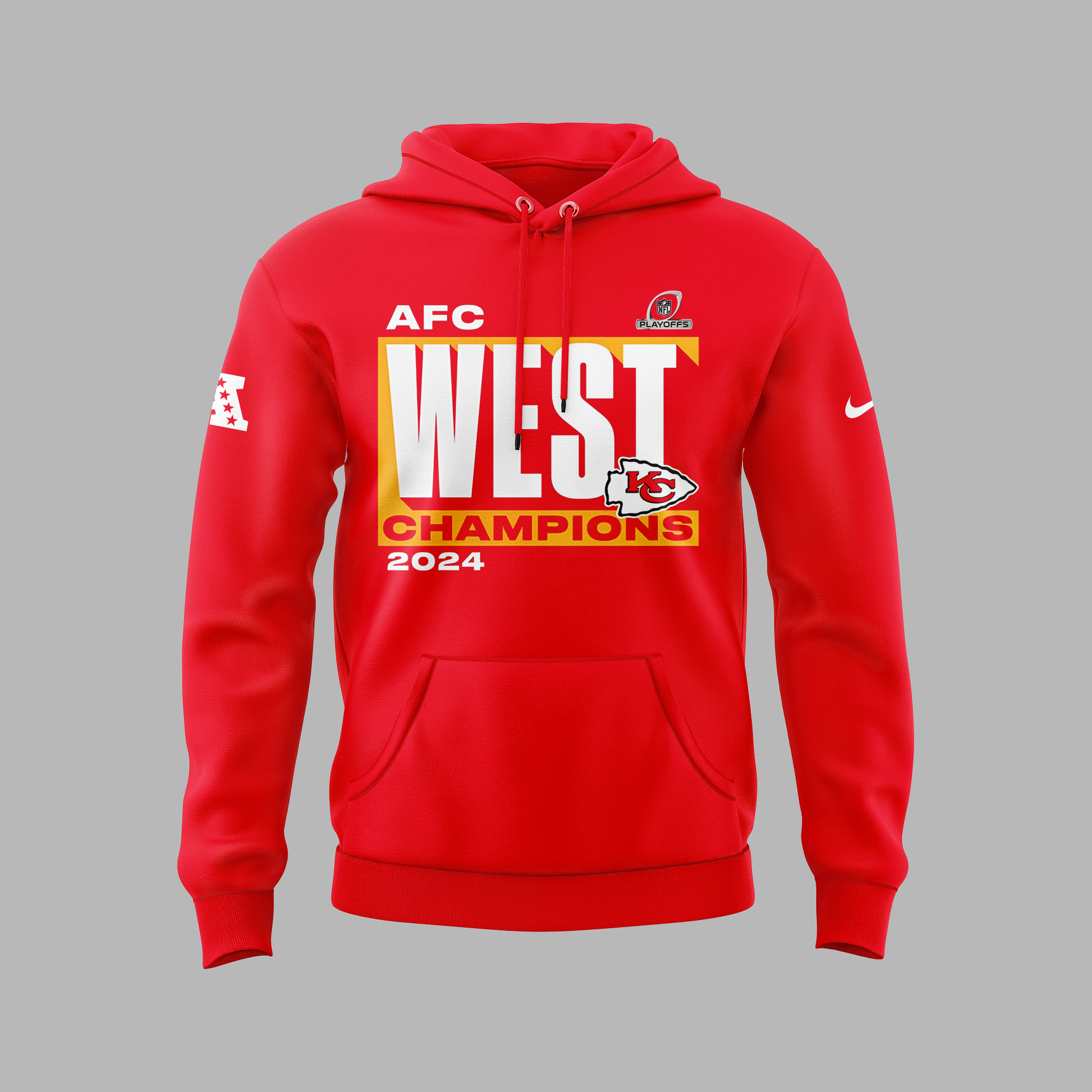 Red Kansas City Chiefs AFC West Division Champions Locker Room Trophy Collection Premium Pullover Hoodie - Famjoys Red Kansas City Chiefs AFC West Division Champions Locker Room Trophy Collection Premium Pullover Hoodie - Famjoys