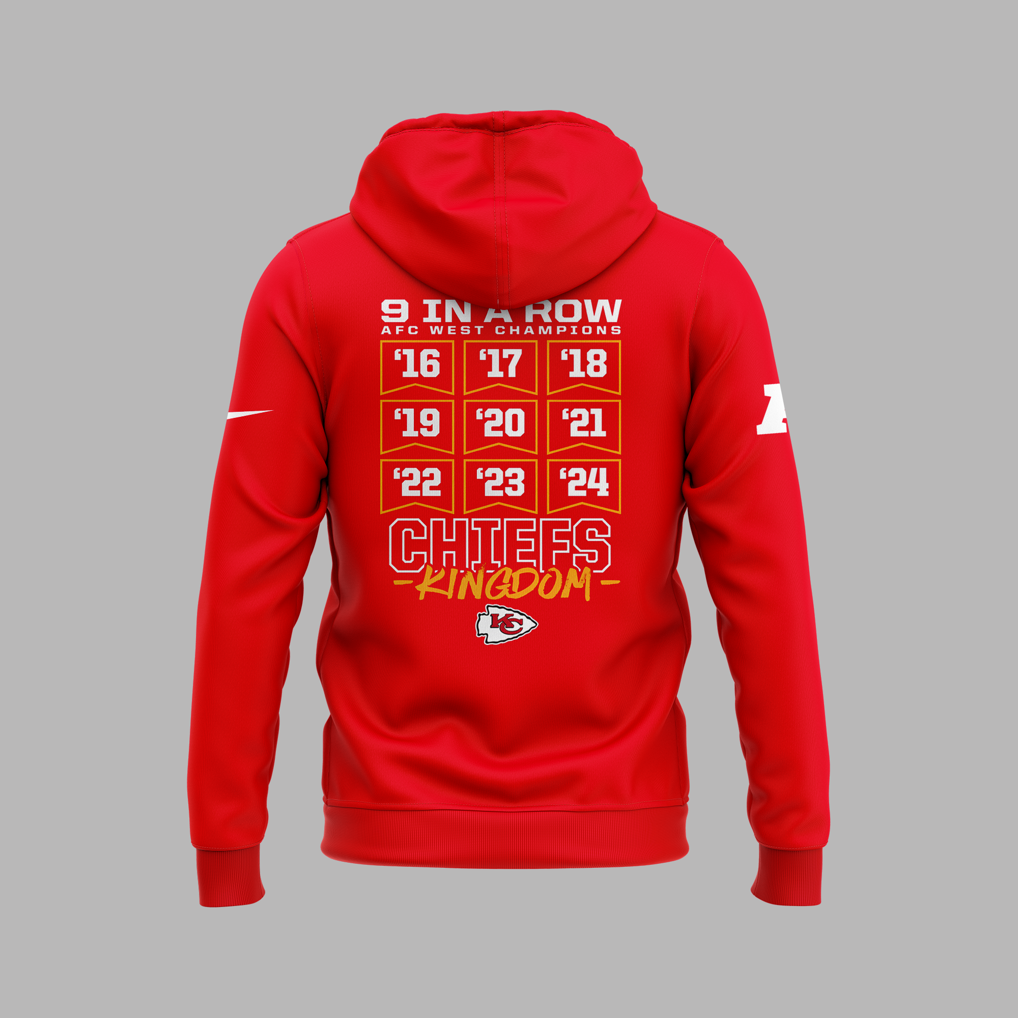 Red Kansas City Chiefs AFC West Division Champions Locker Room Trophy Collection Premium Pullover Hoodie - Famjoys Red Kansas City Chiefs AFC West Division Champions Locker Room Trophy Collection Premium Pullover Hoodie - Famjoys