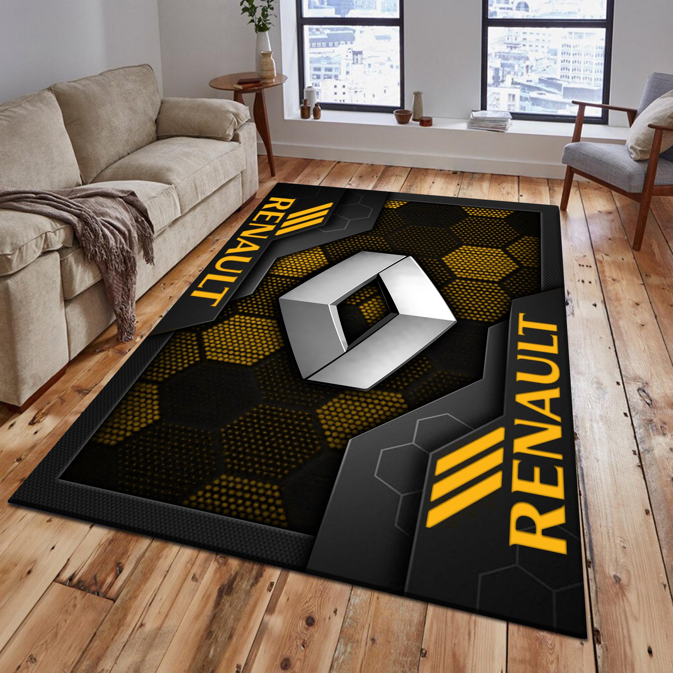 Renault Area Rugs 2559 Multicolor - Famjoys Renault Area Rugs 2559 Multicolor - Famjoys