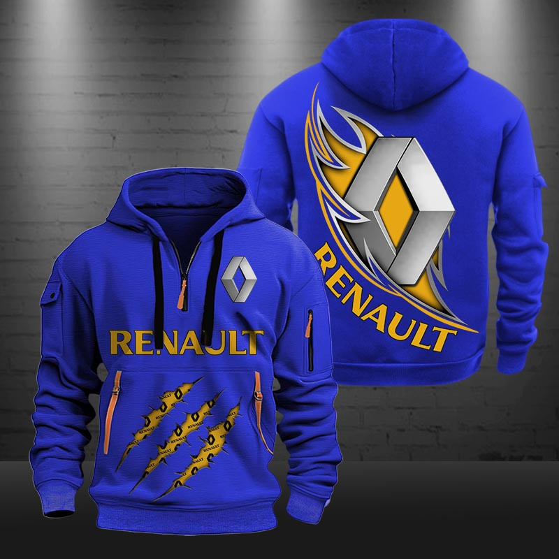 Renault New Zip Hoodie 0475 Multicolor - Famjoys Renault New Zip Hoodie 0475 Multicolor - Famjoys