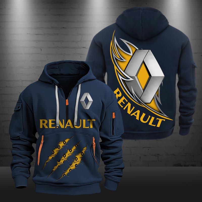 Renault New Zip Hoodie 0475 Multicolor - Famjoys Renault New Zip Hoodie 0475 Multicolor - Famjoys