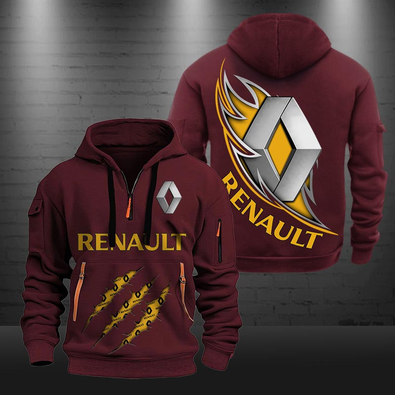Renault New Zip Hoodie 0475 Multicolor - Famjoys Renault New Zip Hoodie 0475 Multicolor - Famjoys