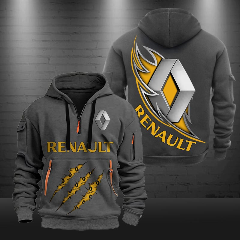 Renault New Zip Hoodie 0475 Multicolor - Famjoys Renault New Zip Hoodie 0475 Multicolor - Famjoys