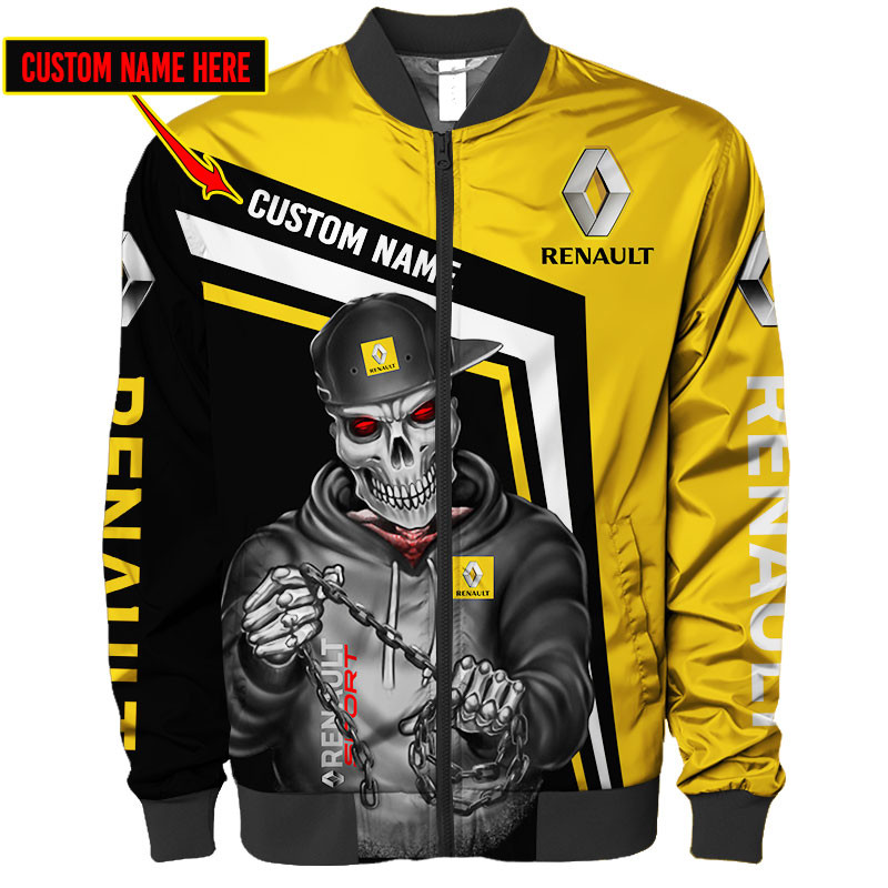 Renault Skull Tshirt, sweatshirt, Polo, Hawaiian, Hoodie 3D Apparel Full Printing Custom Name - Famjoys Renault Skull Tshirt, sweatshirt, Polo, Hawaiian, Hoodie 3D Apparel Full Printing Custom Name - Famjoys