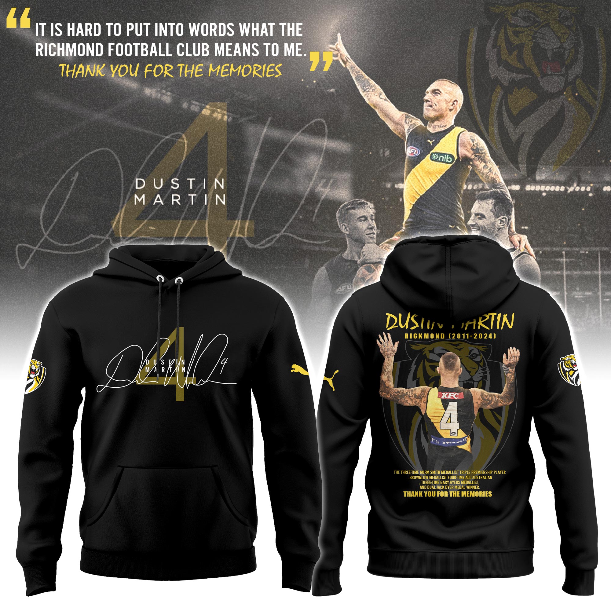 RFC “Thank You for the Memories” Hoodie - Famjoys RFC “Thank You for the Memories” Hoodie - Famjoys