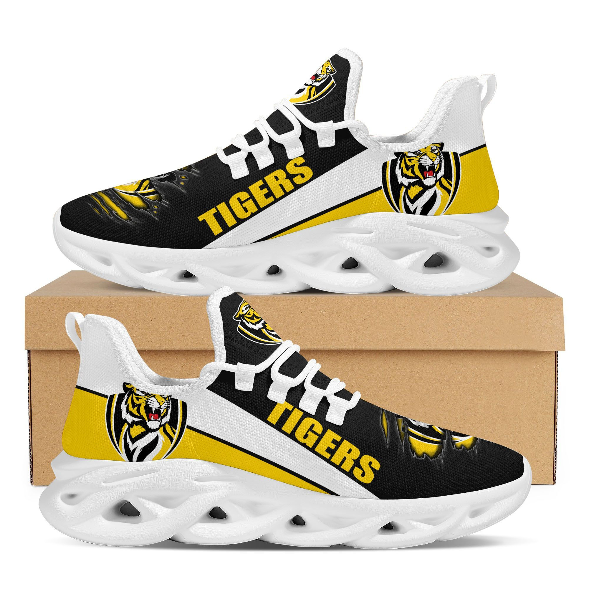 Richmond Tigers Max Soul Sneakers Shoes - Famjoys