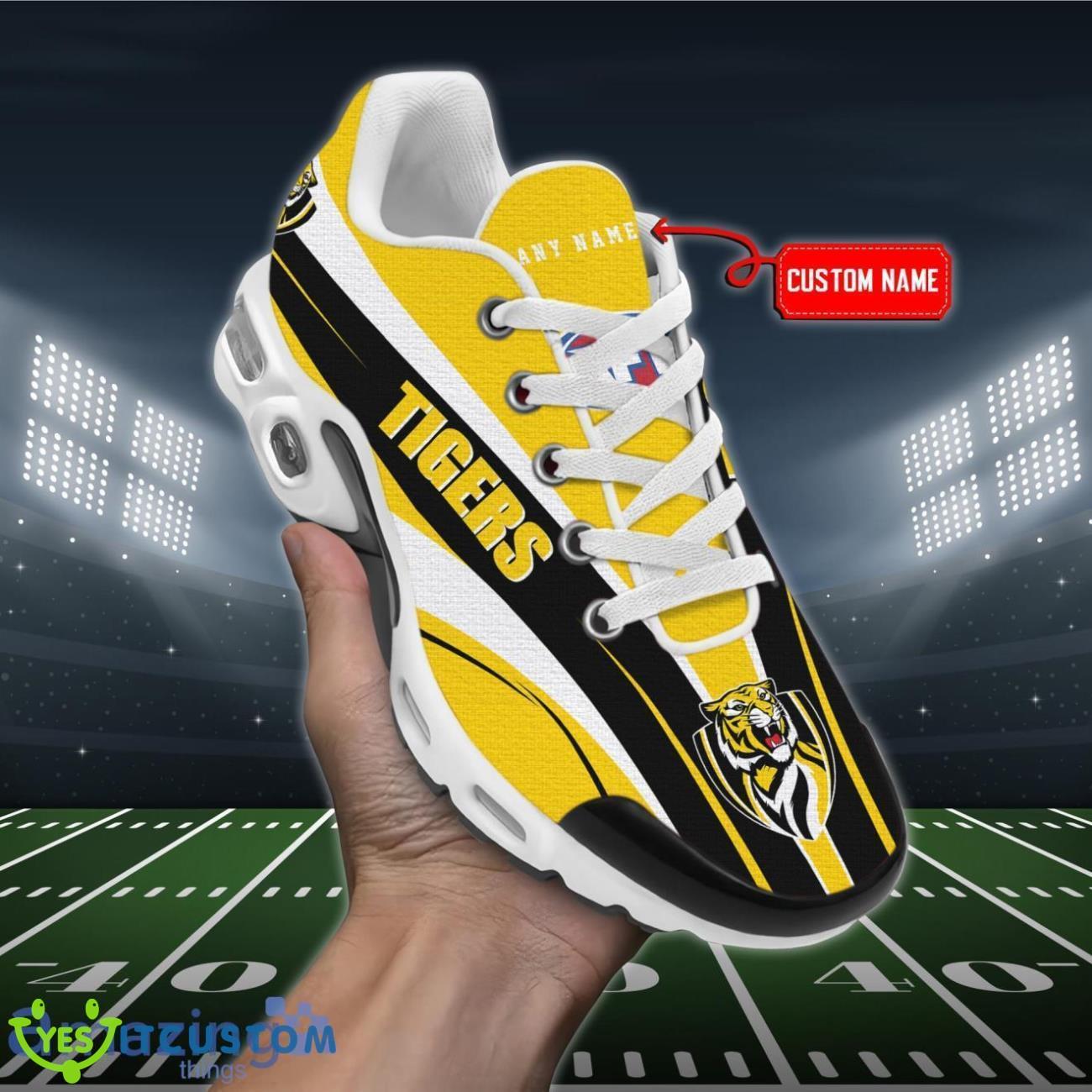 Richmond Tigers Personalized Name Air Cushion Sports Shoes Sneaker KLTNS220426 - Famjoys Richmond Tigers Personalized Name Air Cushion Sports Shoes Sneaker KLTNS220426 - Famjoys