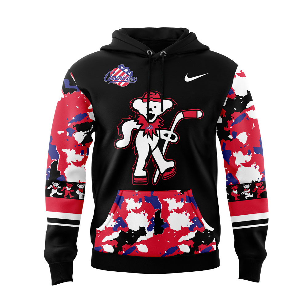 Rochester Americans Grateful Dead Night Hoodie Set+NT21122423ID10DS11 - Famjoys Rochester Americans Grateful Dead Night Hoodie Set+NT21122423ID10DS11 - Famjoys