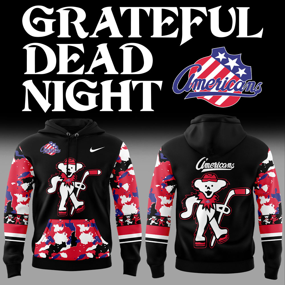 Rochester Americans Grateful Dead Night Hoodie Set+NT21122423ID10DS11 - Famjoys Rochester Americans Grateful Dead Night Hoodie Set+NT21122423ID10DS11 - Famjoys