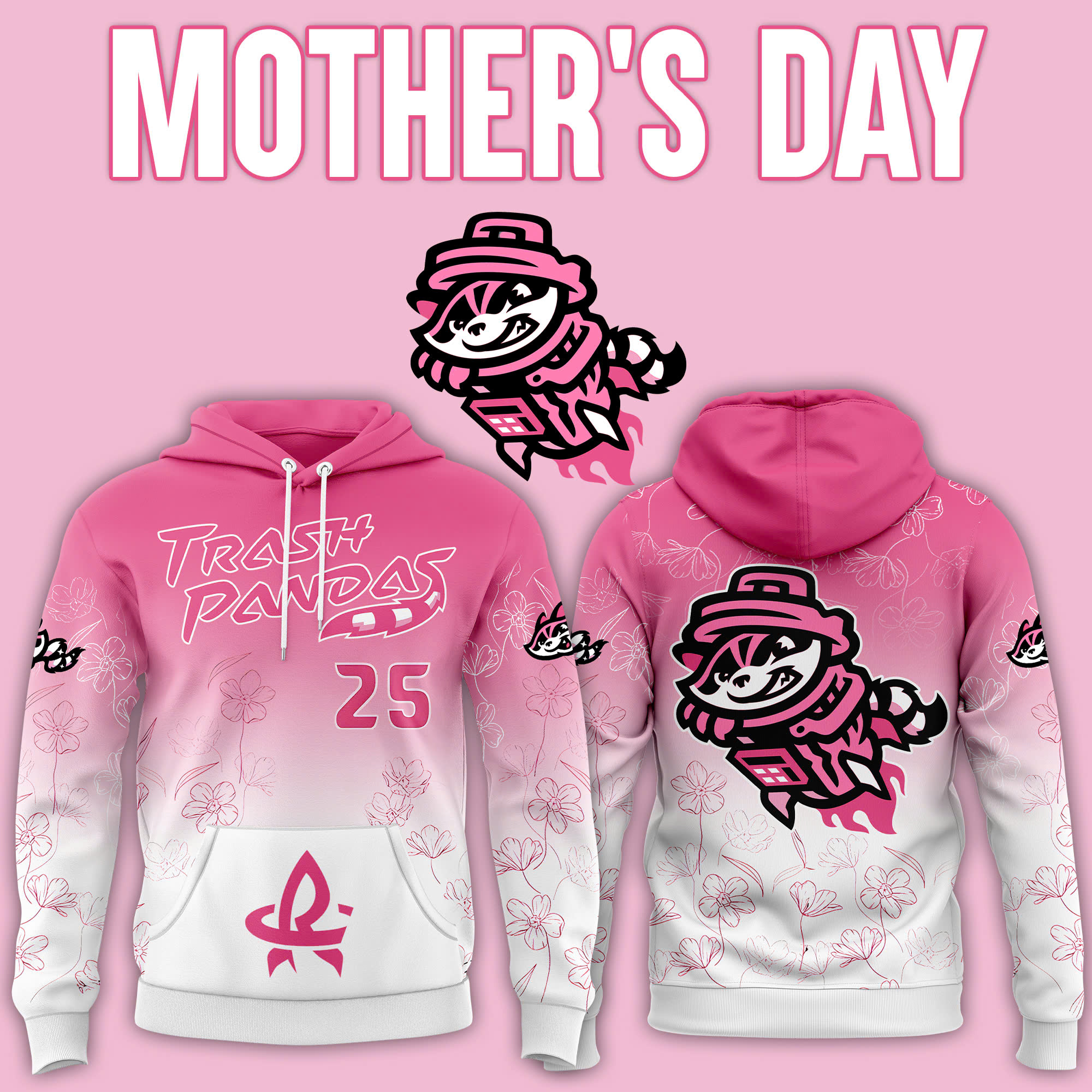 Rocket City Trash Pandas Hoodie 2025 Morther’s Day - Famjoys Rocket City Trash Pandas Hoodie 2025 Morther’s Day - Famjoys