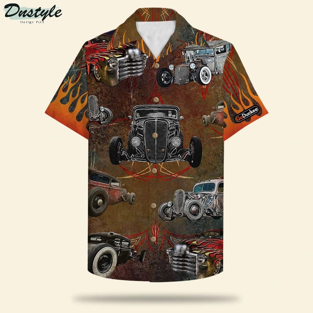 Rod Pattern Hawaiian Shirt - Famjoys Rod Pattern Hawaiian Shirt - Famjoys