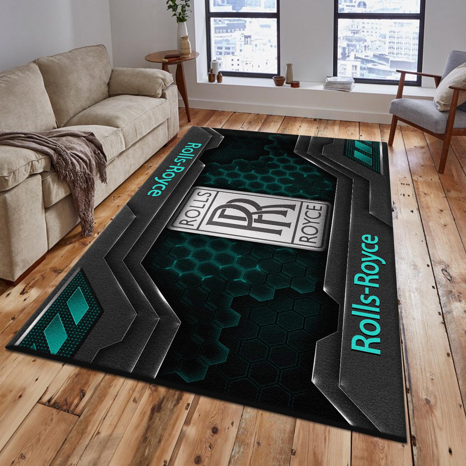 Rolls Royce Area Rugs 0326 - Famjoys Rolls Royce Area Rugs 0326 - Famjoys