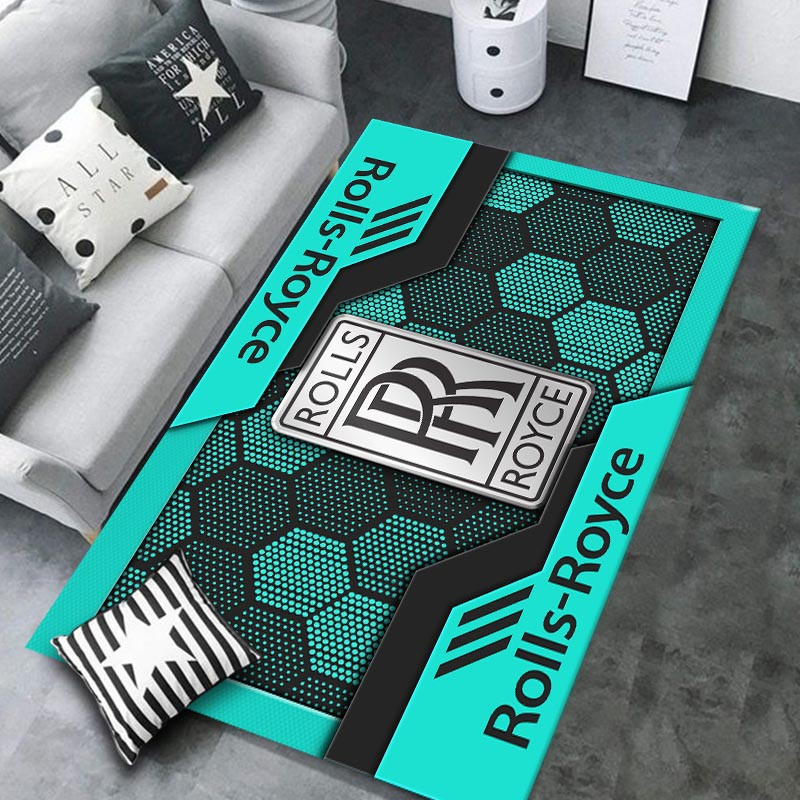 Rolls Royce Area Rugs 3433 Multicolor - Famjoys Rolls Royce Area Rugs 3433 Multicolor - Famjoys