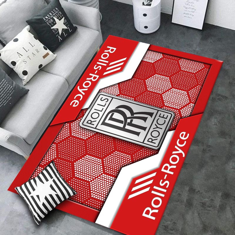 Rolls Royce Area Rugs 3433 Multicolor - Famjoys Rolls Royce Area Rugs 3433 Multicolor - Famjoys