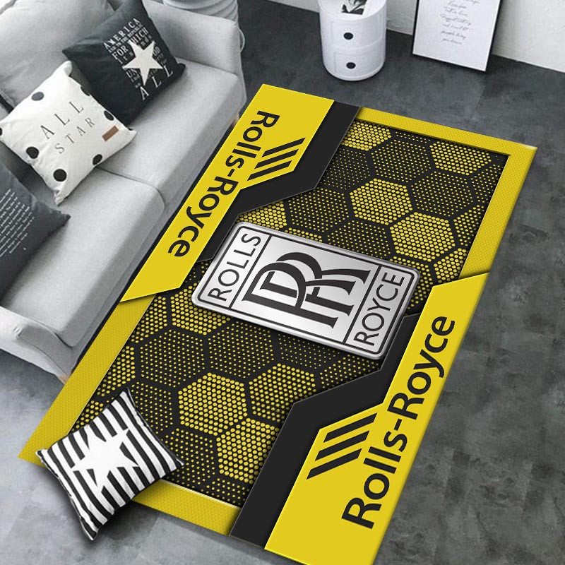 Rolls Royce Area Rugs 3433 Multicolor - Famjoys Rolls Royce Area Rugs 3433 Multicolor - Famjoys