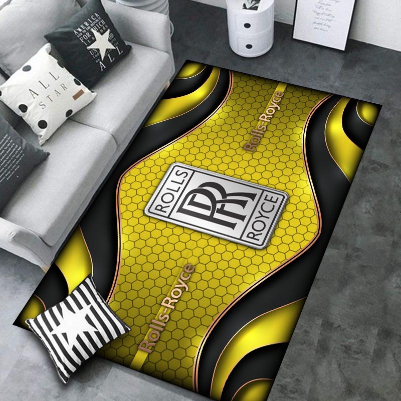 Rolls Royce Area Rugs 3944 Multicolor - Famjoys Rolls Royce Area Rugs 3944 Multicolor - Famjoys