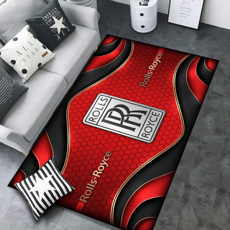 Rolls Royce Area Rugs 3944 Multicolor - Famjoys Rolls Royce Area Rugs 3944 Multicolor - Famjoys