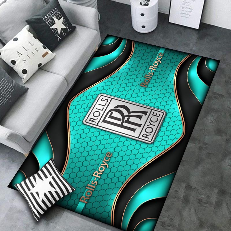 Rolls Royce Area Rugs 3944 Multicolor - Famjoys Rolls Royce Area Rugs 3944 Multicolor - Famjoys