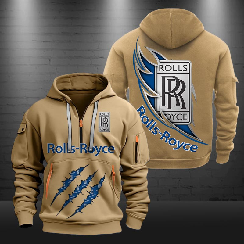 Rolls Royce New Zip Hoodie 0476 Multicolor - Famjoys Rolls Royce New Zip Hoodie 0476 Multicolor - Famjoys