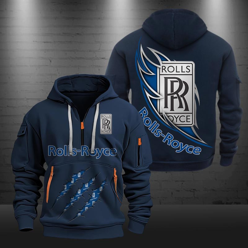 Rolls Royce New Zip Hoodie 0476 Multicolor - Famjoys Rolls Royce New Zip Hoodie 0476 Multicolor - Famjoys