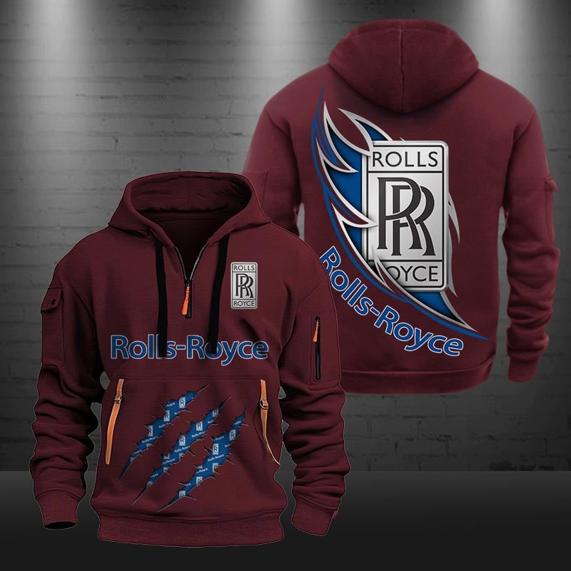 Rolls Royce New Zip Hoodie 0476 Multicolor - Famjoys Rolls Royce New Zip Hoodie 0476 Multicolor - Famjoys