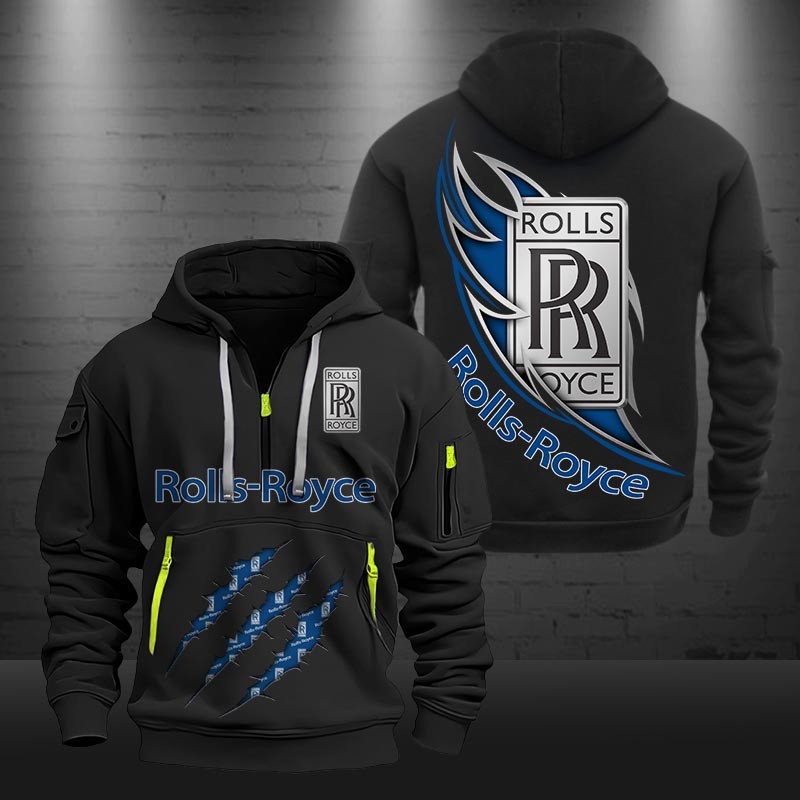Rolls Royce New Zip Hoodie 0476 Multicolor - Famjoys Rolls Royce New Zip Hoodie 0476 Multicolor - Famjoys