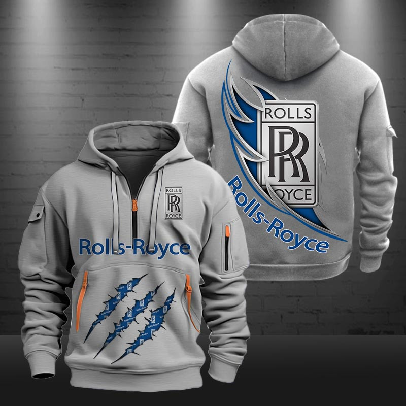 Rolls Royce New Zip Hoodie 0476 Multicolor - Famjoys Rolls Royce New Zip Hoodie 0476 Multicolor - Famjoys