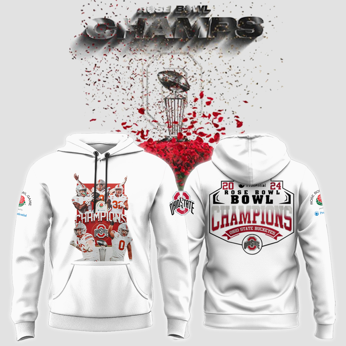 Rose Champion Hoodie - Famjoys Rose Champion Hoodie - Famjoys