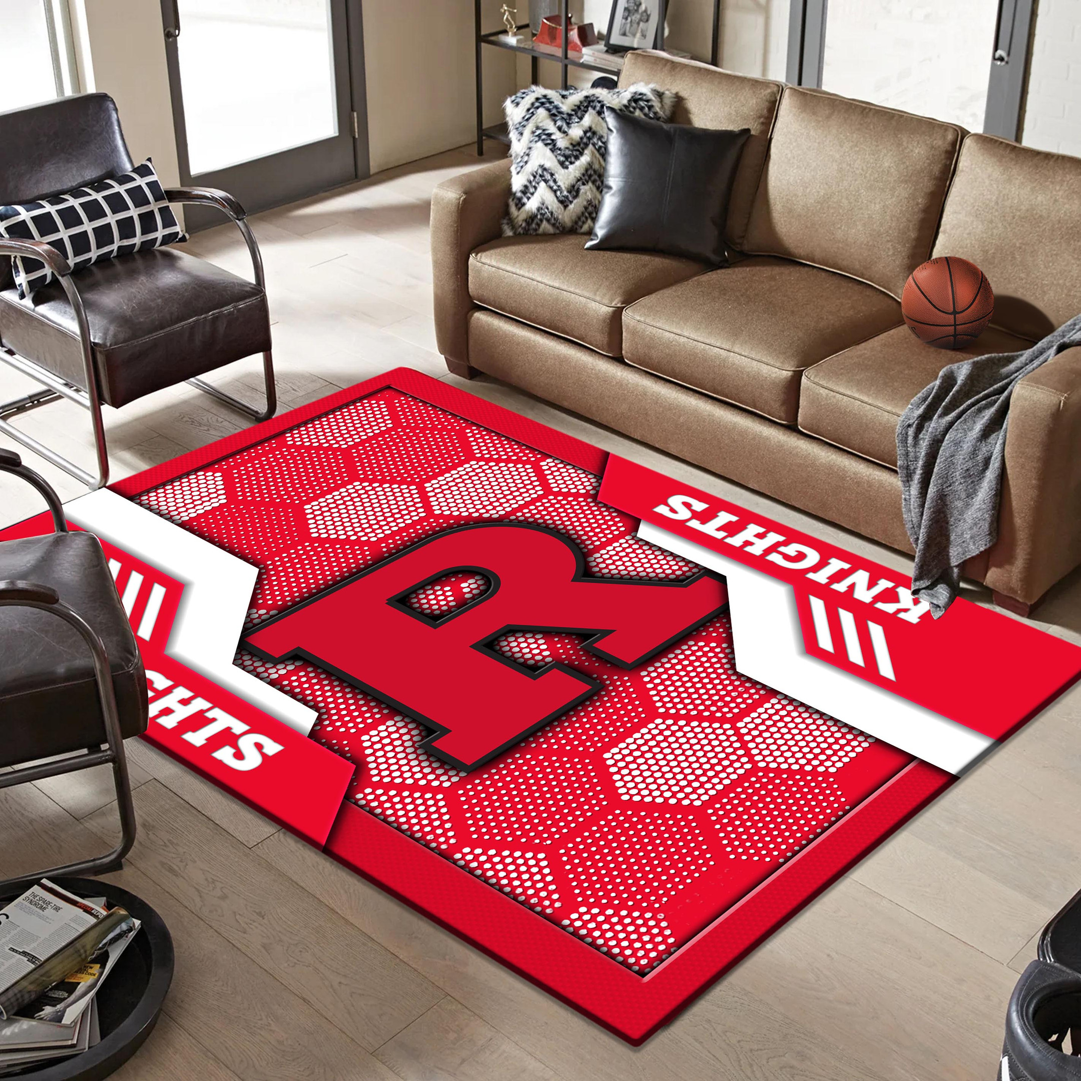 Rutgers Scarlet Knights Area Rugs 3751 - Famjoys Rutgers Scarlet Knights Area Rugs 3751 - Famjoys