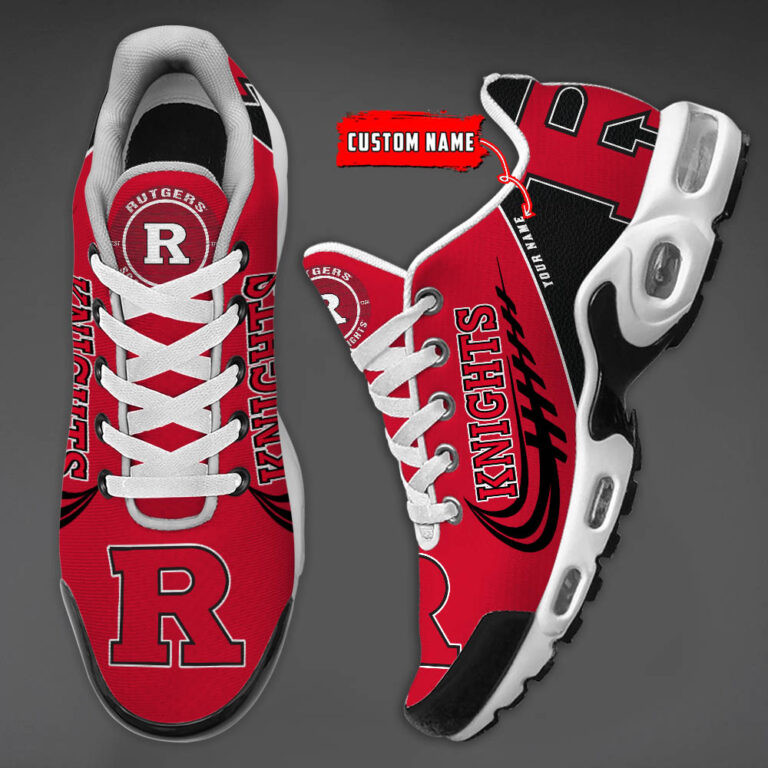 Rutgers Scarlet Knights Custom Name TN Shoes DS001 - Famjoys Rutgers Scarlet Knights Custom Name TN Shoes DS001 - Famjoys